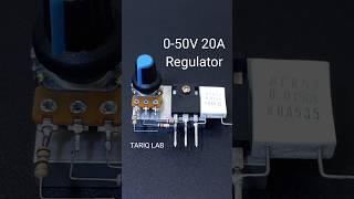 0-50V 20A Regulator Using IGBT