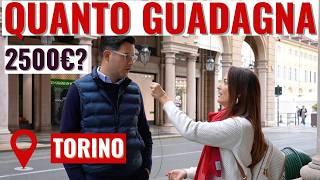 Quanto GUADAGNANO gli italiani ? (Torino)