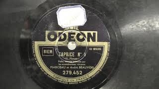 Marceau et Andre Beauvois (accordeon): Caprice nr. 1. (1938).