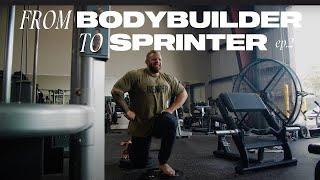 BODYBUILDER TO SPRINTER EP. 2 - WORKOUT AT CBUMS GYM / IAIN VALLIERE