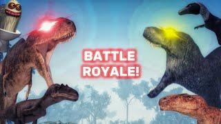 The Dinosaur World Mobile Battle Royale