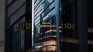 종목분석 리포트] 기업은행(024110) 20250428 #주식 #증권