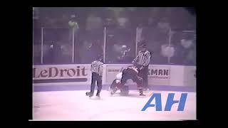 QMJHL Apr. 7, 1992 Hull Olympiques v Laval Titan (R) x2 Clips Steven Dion v Greg MacEachern