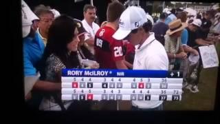 Rory Mcilroy hilarious ignoring fan