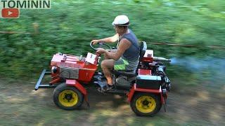 Traktoriáda | Těškov 2020 | Tiller - vehicle - Home made tractor