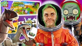 ДОКТОР ЗЛЮ И ЛЕГО ЗОМБИ ПРОТИВ РАСТЕНИЙ - КОСМОС И ДИНОЗАВРЫ В PLANTS VS ZOMBIES!