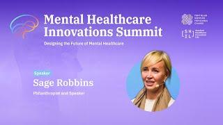 Sage Robbins Introducing Byron Katie | Mental Healthcare Innovations Summit at Stanford Medicine