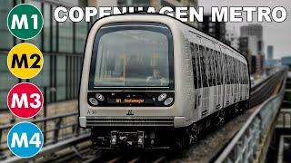  Copenhagen Metro - All the Lines (2024) (4K)