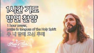 1시간기도방언찬양/1 hour prayer, praise in tongues of the Holy Spirit/주내맘에모신후/by테힐라#위로 #임재 #치유와회복#영찬양#기름부음