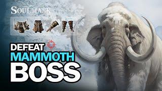 Soulmask - Mammoth of Doom Boss fight and Tips to win.