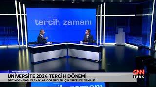 CNN Türk "Tercih Zamanı" İYTE Rektörü Prof. Dr. Yusuf Baran (27.07.2024)