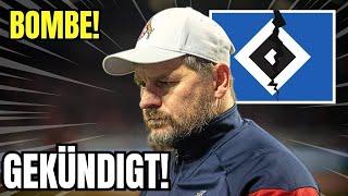 SCHOCK! STEFFEN BAUMGART WURDE SOEBEN VOM HSV HAMBURG ENTLASST! HSV-NACHRICHTEN