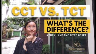 What is the difference between a CCT and TCT Title? Condo or Lupa #FavoriteBroker John and Daphne