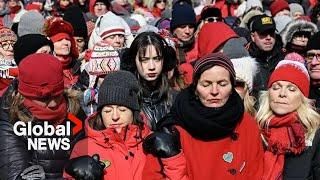 International Women’s Day: Thousands protest Trump administration outside Montreal’s US Consulate