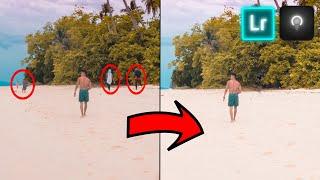 【IG揭秘】手機修圖去人軟件！教你只用5秒把人P走！？  | How to remove PEOPLE out of your photo using phone 2021!