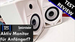 Pioneer DJ günstige Studio Lautspecher DM-50D Test | Review | Soundcheck. Ist der Studio Monitor gut