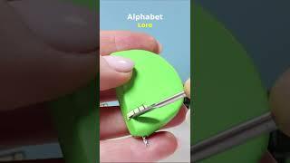 Making Alphabet Lore D tutorial Dimia clay #shorts