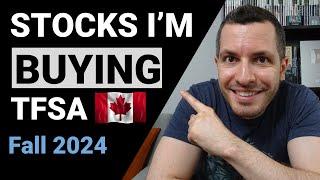 CANADIAN Stocks I'm BUYING in My TFSA // FALL 2024 - Portfolio Reveal