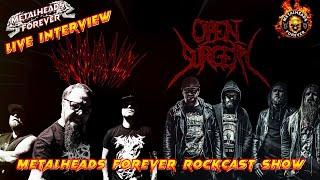 BLOODCROWN | OPEN SURGERY #839 – 5.11.2024 | METALHEADS FOREVER - ROCKCAST SHOW