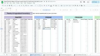 How I Use My Meal Planner Spreadsheet to Simplify Weekly Meal Planning