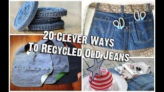 20 Clever Ways To Recycled Old Jeans