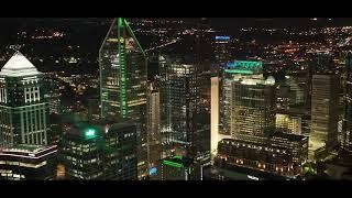 DJI Mavic 3 | Low Light shots | Uptown Charlotte, NC