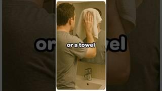 How Do Mirrors Know What’s Behind The Towel? #mirror #tricks #trending