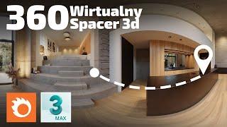 Wyrenderuj swój wirtualny spacer [3ds Max + Corona]