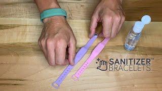 How to Refill and Use Sanitizer Bracelets™ -- The Original Hand Sanitizer Bracelet™