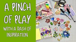 How to Make Doodled Collage Elements - A Pinch of Play #20