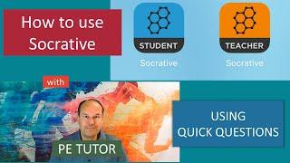 Socrative - How To Use The Quick Question Features