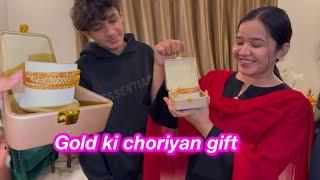 Gold ki choriyan kisny gift ki | Sitara yaseen vlog