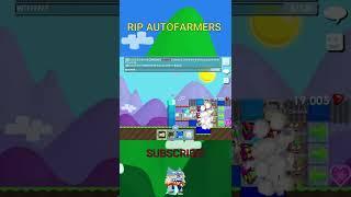 Banning Auto Farmers in Growtopia #shorts