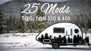 25 Great Mods for your T@G, T@B 320 & 400 Teardrop Trailers