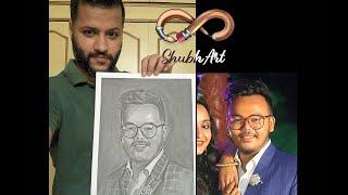 Drawing a realistic pencil sketch | tutorial | Grid method