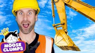  Construction Trucks Song! | Mooseclumps Learning Songs for Kids