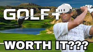 IS GOLF+  STILL WORTH IT IN 2025?! BEST QUEST 3 GAME?! VR GOLF! Golf plus VR game review