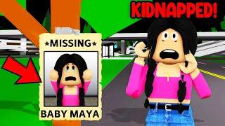 BABY MAYA was KIDNAPPED BY A STALKER in ROBLOX BROOKHAVEN!