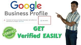 How To VERIFY Your Google My Business Profile in 5 Minutes | Step By Step Tutorial 2025