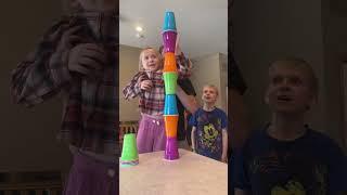 Ultimate Cup Stacking Game! #games