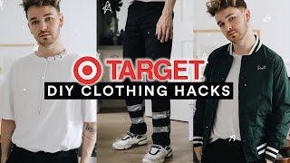 DIY MENS TARGET CLOTHING + FASHION HACKS (2019) // Imdrewscott