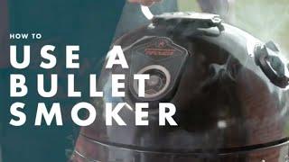 How To Use A Bullet Smoker - BBQ Advice At Bunnings