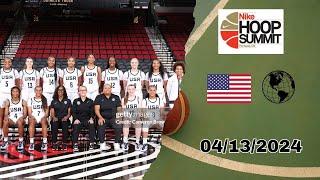 Full Game : USA vs World - April 13, 2024 | NIKE HOOP SUMMIT