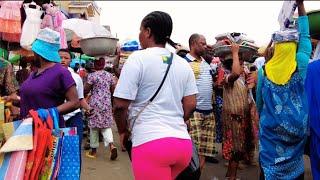  CHAOS IN KUMASI! Exploring Kejetia Market, Ghana's Largest & Most Overcrowded Open Street Market