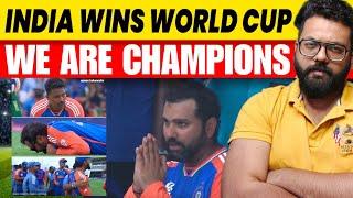 T20 WORLD CUP FINAL: WE ARE WORLD CHAMPIONS, INDIA WINS NAIL BITING THRILLER Beating South africa