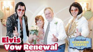 Melanie & Brian's Elvis Vow Renewal in Las Vegas | Graceland Chapel