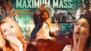 Maximum Mass Lyrical Reaction!  | Max | Baadshah Kichcha Sudeep | B Ajaneesh Loknath!