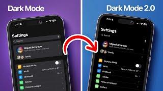 Enable SUPER DARK MODE on iPhone (iOS 18 Update)