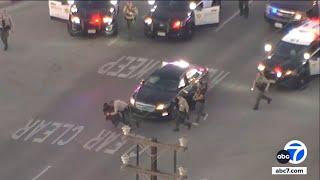 Man tackled by deputies in North Hollywood after wild chase, standoff