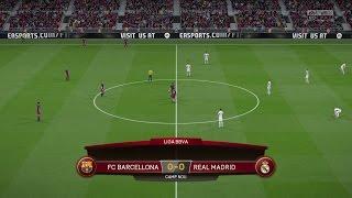 FIFA 16 Predicts: FC Bacelona vs Real Madrid| El Clasico |Lengendary Difficulty| by Pirelli7